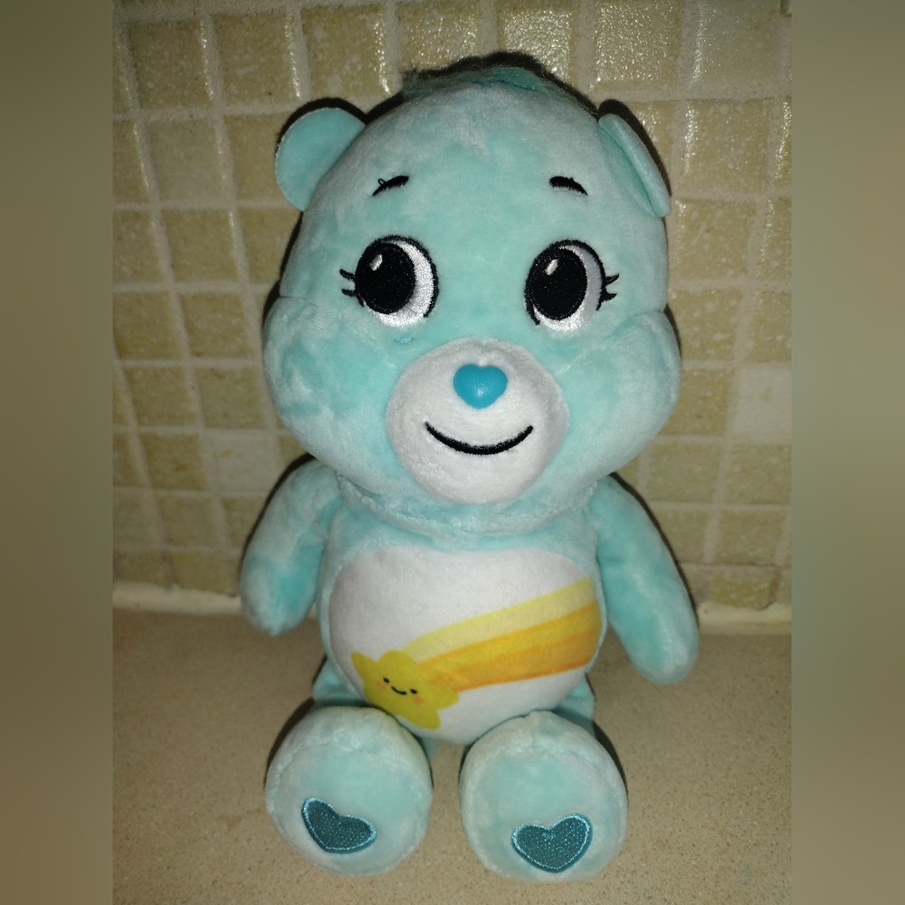 Blue CareBear/Green💚New *Handmade*🩵